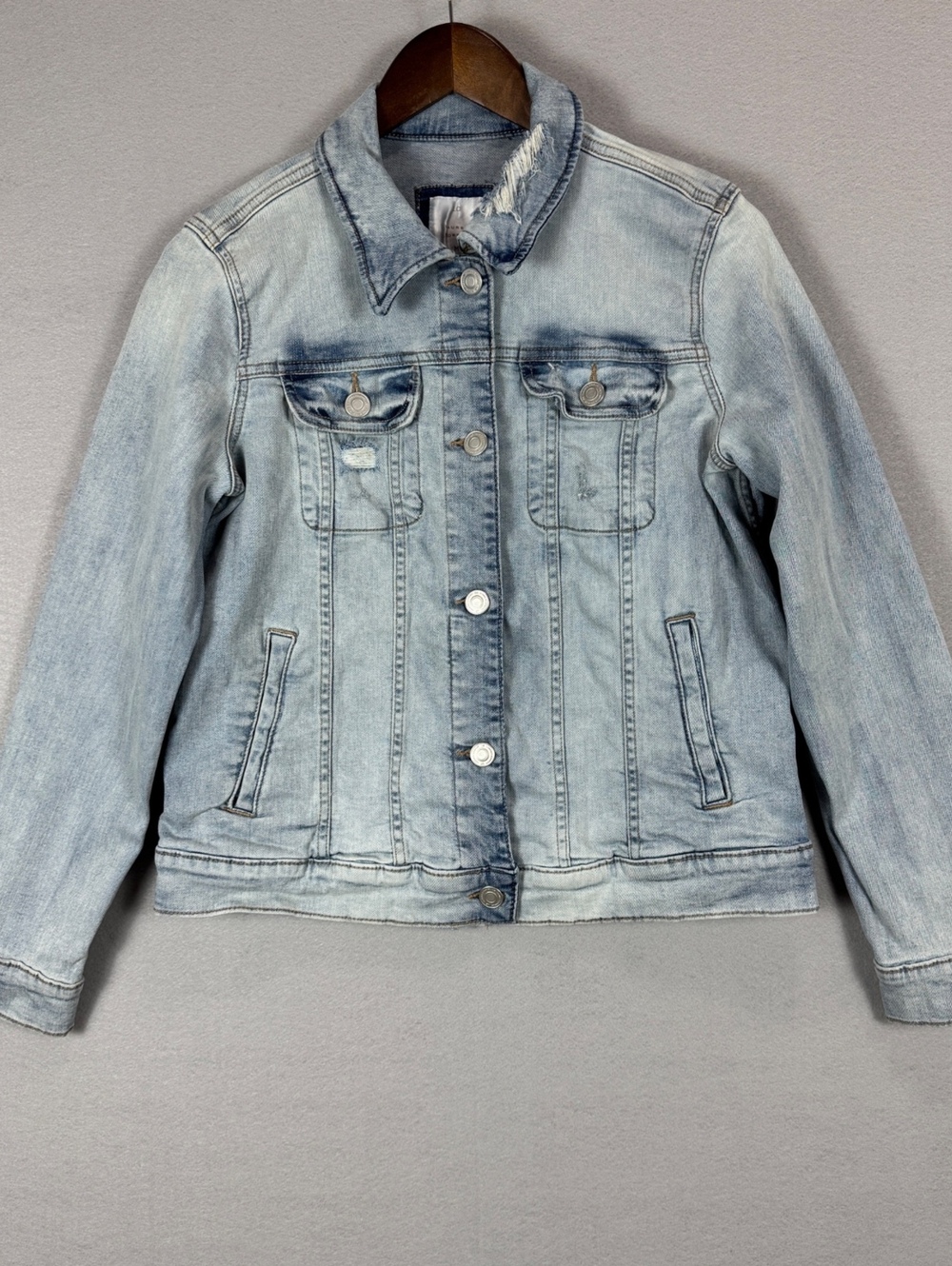 Lauren Conrad Light Blue Women M Denim Jacket